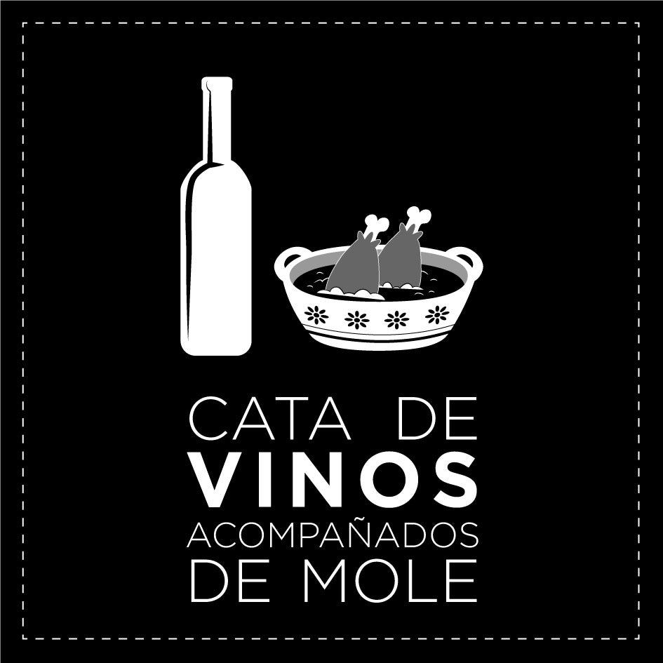 Cata de vino acompañado de moles