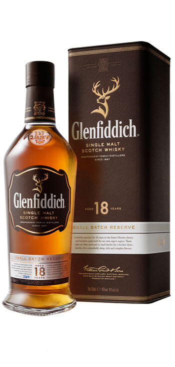 Whisky Glenfiddich 18 Años