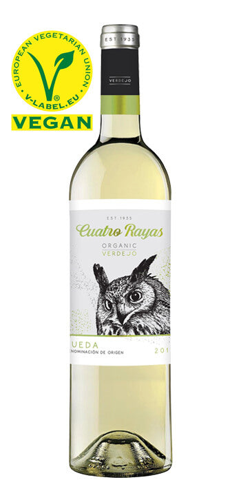 Vino Blanco Cuatro Rayas Verdejo Ecológico Vegano