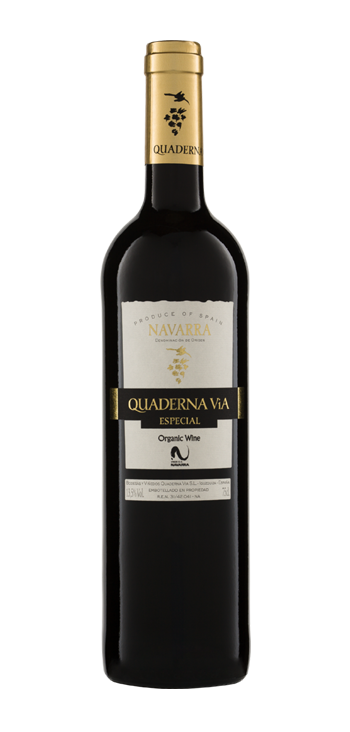 Vino Tinto Quaderna Via Especial Orgánica