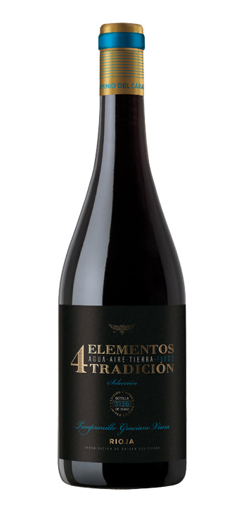 Vino Tinto 4 Elementos Fuego Crianza