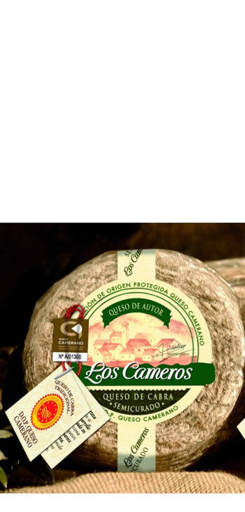 Cuña de Queso de Cabra Semicurado