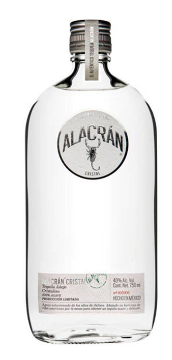Tequila Alacrán Añejo Cristal