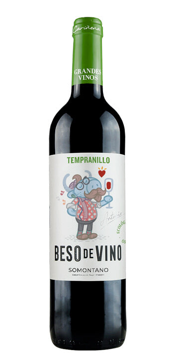 Vino Tinto Beso de Vino Tempranillo Ecológico