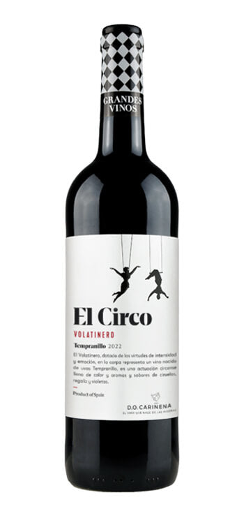 Vino Tinto El Circo Tempranillo Joven Volatinero
