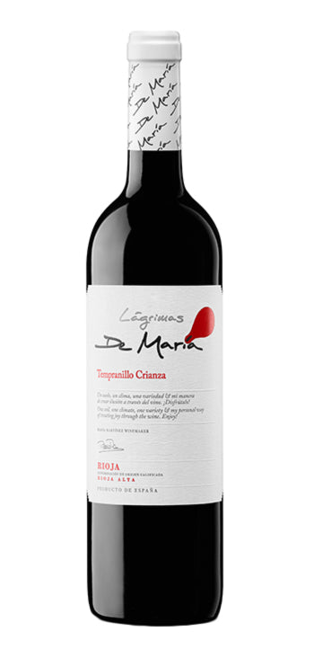 Vino Tinto Lágrimas de María Crianza