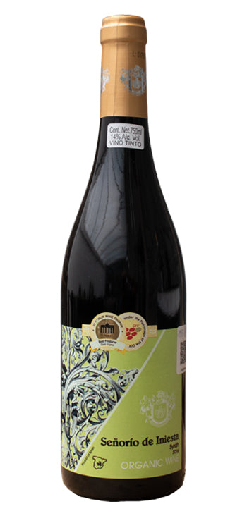 Vino Tinto Señorío de Iniesta Syrah Ecológico